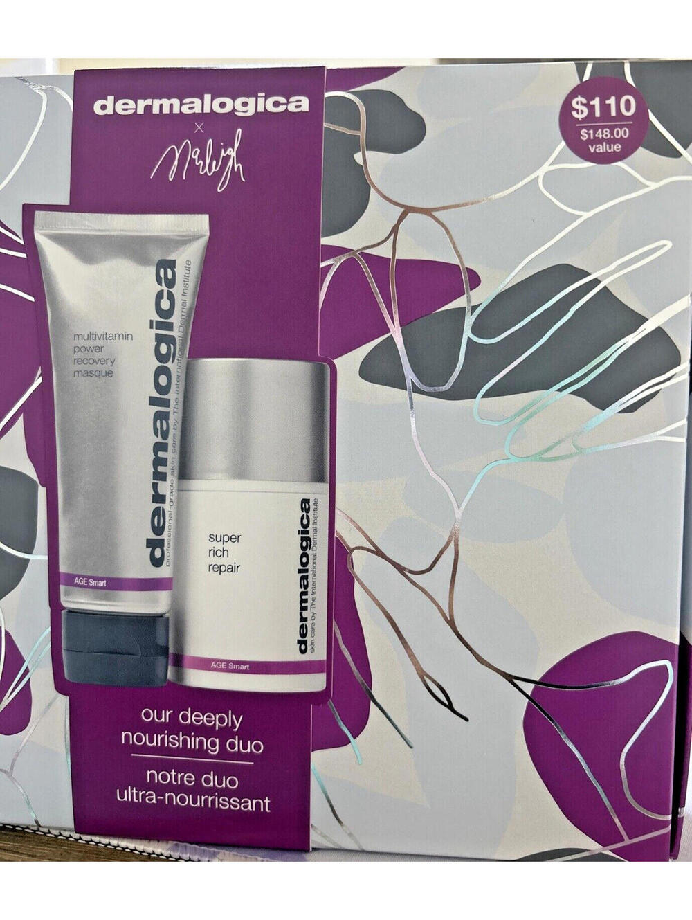 Dermalogica Deeply Nourishing Duo Set 2-Piece Skincare Bundle $148 Value NEW